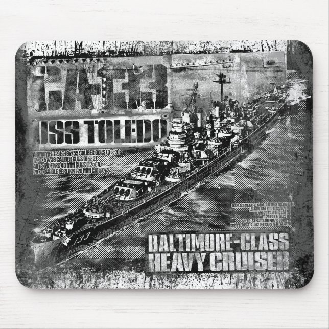 Toledo Mouse Pad Musmatta (Framsidan)