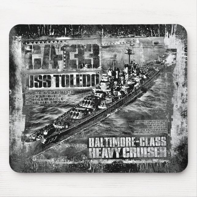 Toledo Mouse Pad Musmatta (Framsidan)