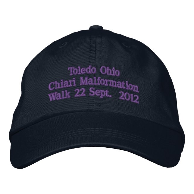 Toledo Ohio 2012 Broderad Keps (Framsida)