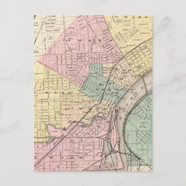 Toledo, Ohio 2 Vykort (Framsida)