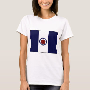 Toledo Ohio flagga T Shirt