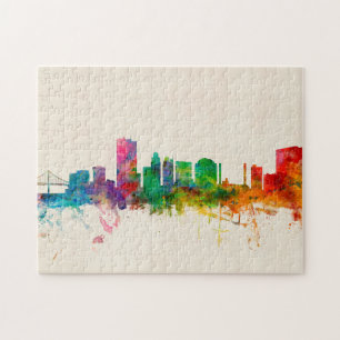 Toledo Ohio horisont Pussel