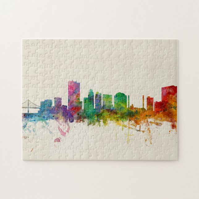 Toledo Ohio horisont Pussel (Horisontell)