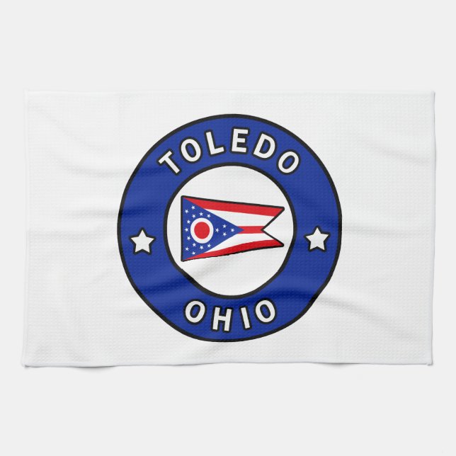 Toledo Ohio Kökshandduk (Horisontell)