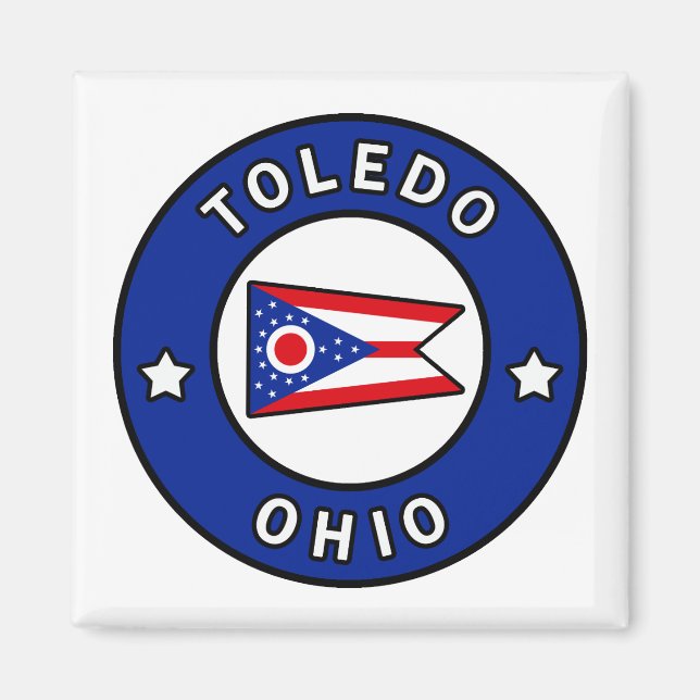 Toledo Ohio Magnet (Framsidan)