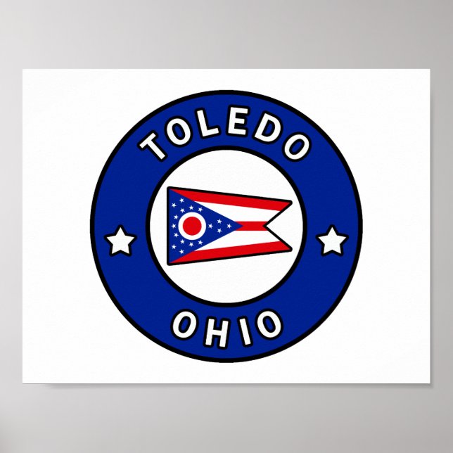 Toledo Ohio Poster (Framsidan)