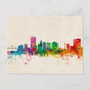 Toledo Ohio Skyline Vykort