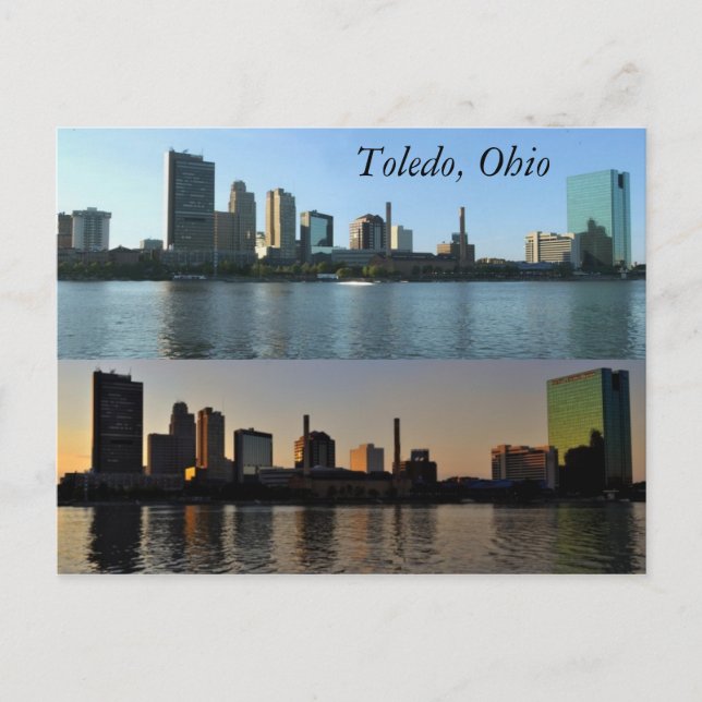 Toledo, Ohio Vykort (Framsida)