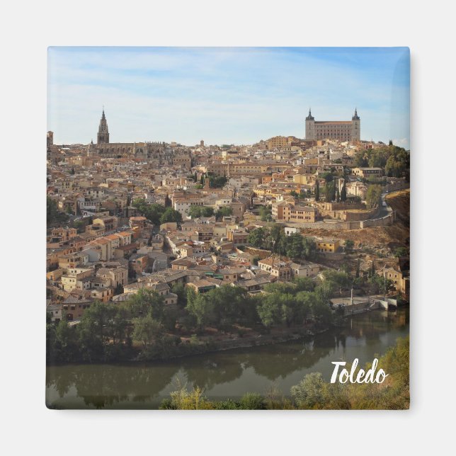 Toledo panorama magnet (Framsidan)