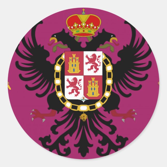 Toledo Runt Klistermärke (Framsida)