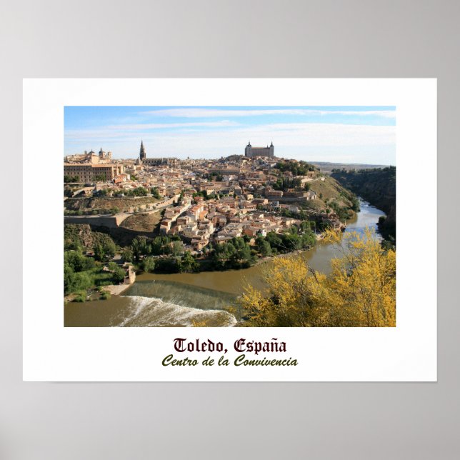 Toledo Spain Poster (Framsidan)