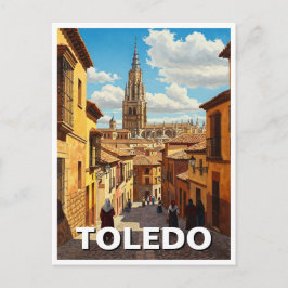 Toledo Spain Travel Vykort