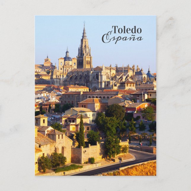 Toledo Spain vycard 1 Vykort (Framsida)