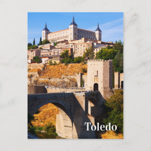 Toledo Spain vycard 2 Vykort