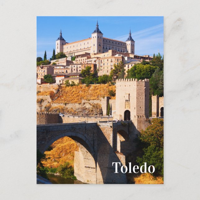 Toledo Spain vycard 2 Vykort (Framsida)