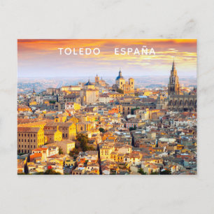 Toledo Spain vycard 3 Vykort