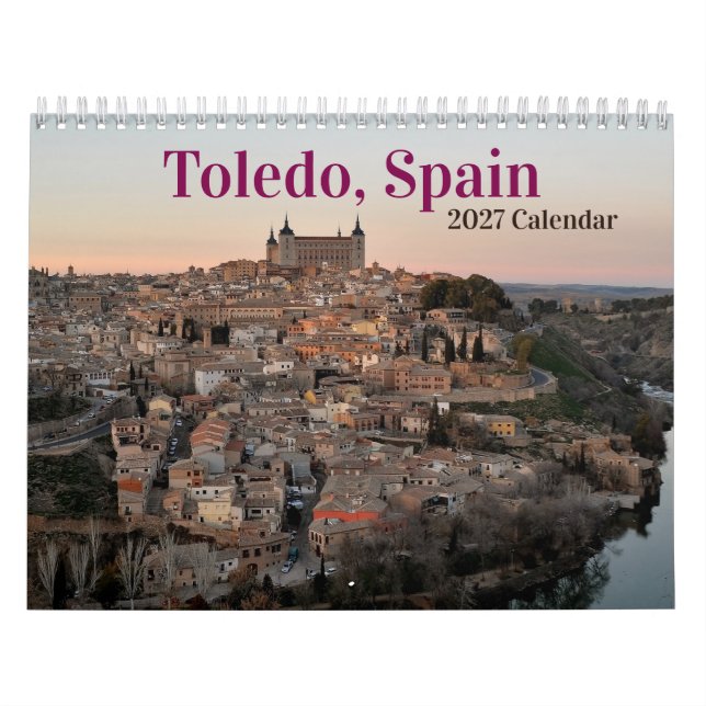 Toledo, Spanien 2026 Kalender (Omslag)