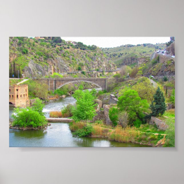 Toledo Spanien Poster (Framsidan)