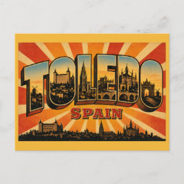 Toledo Spanien Stad av Tre Kulturer Vykort