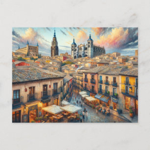 Toledo Spanien Vykort