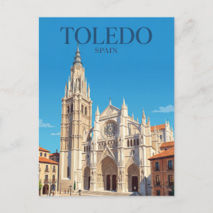 Toledos katedral Spanien Vykort
