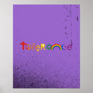 TOLERANCE PRIDE -.png Poster
