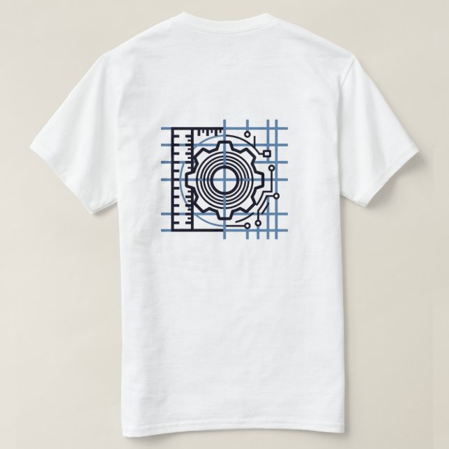 Tolerances Don’t Lie | Mechanical Engineer T-Shirt (Design baksida)