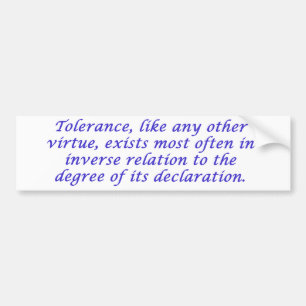 Tolerans Bildekal