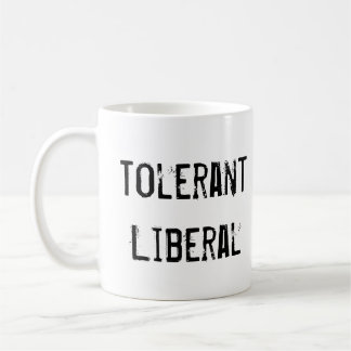 Tolerant liberal person kaffemugg