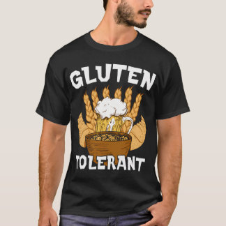 Tolerant lutenminne som drar Humor T Shirt