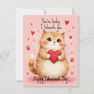 💘🐈Tolerantly Yours Julkort