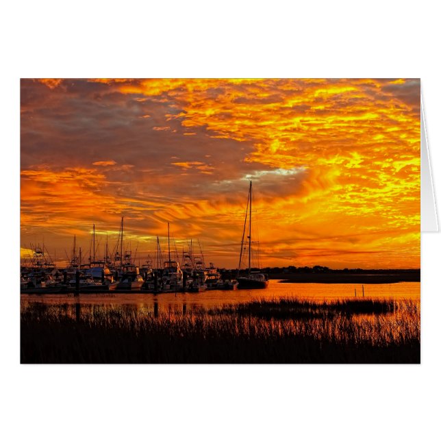 Tolers Covesolnedgång OBS Kort (Framsidan Horizontal)