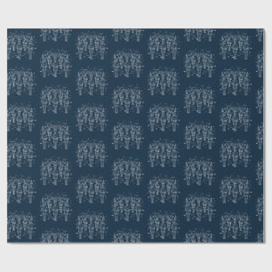 Tolfte dagen för julklappning Papprare Presentpapper