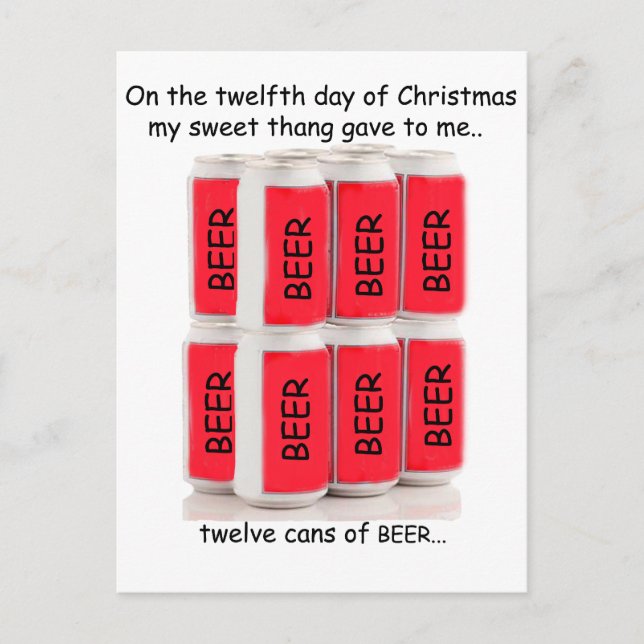 Tolfte dagstidningen Rednacken Jul Helg Vykort (Framsida)