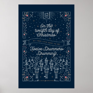 Tolfte juldagen Poster 24 x 36