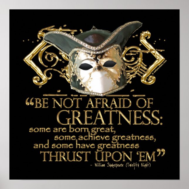 Tolfte kvällsofferten (Guld-versionen) Poster (Framsidan)