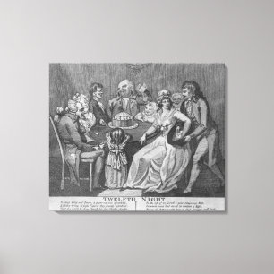 Tolfte natt 1794 canvastryck