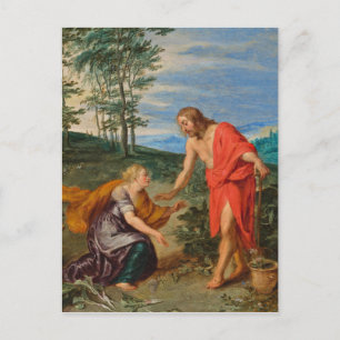 Toli Me Tangere Jesus och Mary Magdalene" Vykort