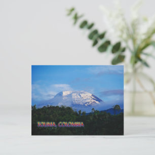 Tolima Colombia Reskortsedel Vykort