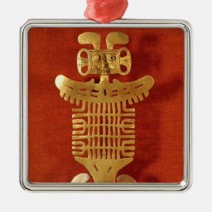 Tolima prydnad i form av etthövdat julgransprydnad metall