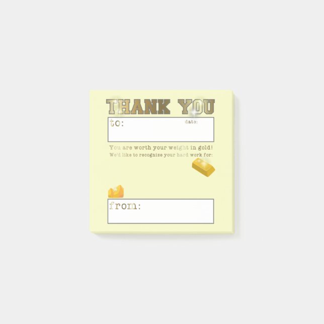 Tolkning av medarbetares avskrivning utfaller post-it block (Framsida)