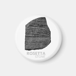 Tolkning av nyckel i Rosetta Stone-faraoh-språk Magnet