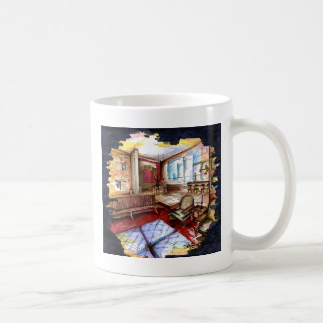 "Tolkning" vid Thompson Kellett Kaffemugg (Höger)