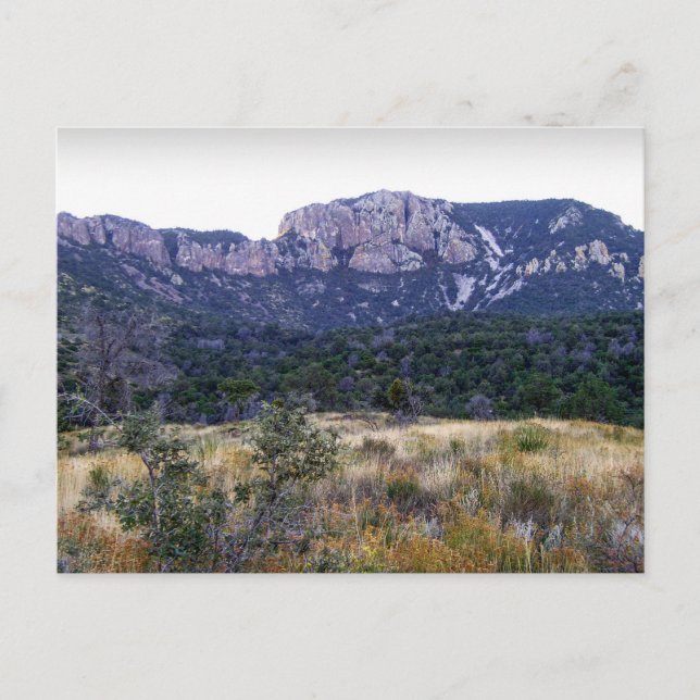 Toll Mountain, Big Bend National Park, Texas Vykort (Framsida)
