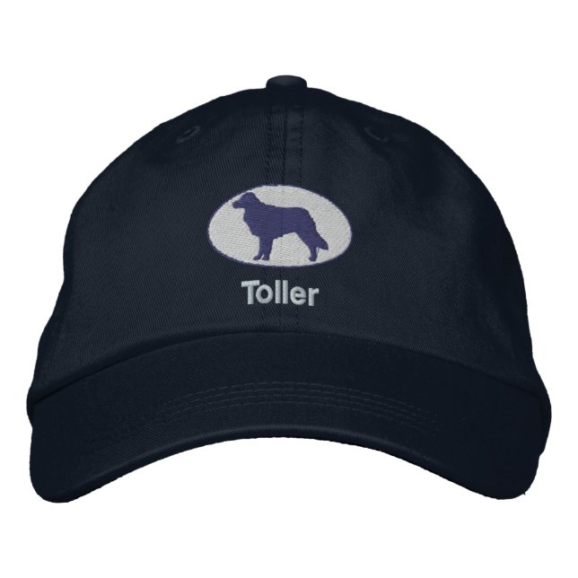 Toller Embroized Hat (Blue) Broderad Keps (Framsida)