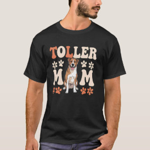 Toller Mom Hund Älskare Design för Kvinnor och Möd T Shirt