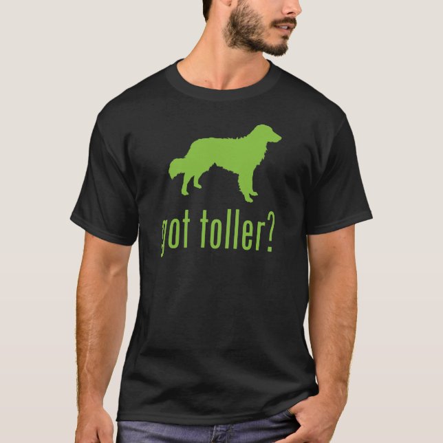 Tolling Retriever för Nova Scotia anka Tee (Framsida)