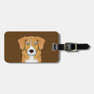 Tolling Retriever för Nova Scotia anka (tolleren) Bagagebricka