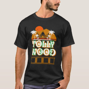 Tollywood Movie Retro Telugu Indian Cinema Älskare T Shirt