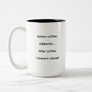 ToLN Kaffe Mugg Före & Efter
